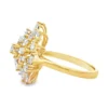 Cluster Flower Diamond Ring