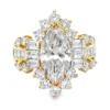 Marquise Diamond Cluster Ring