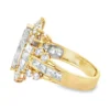 Marquise Diamond Cluster Ring