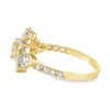 Sunburst Lab Diamond Ring