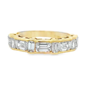 Emerald Cut Diamond Ring
