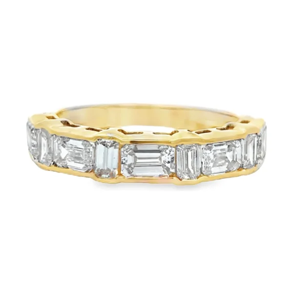 Emerald Cut Diamond Ring
