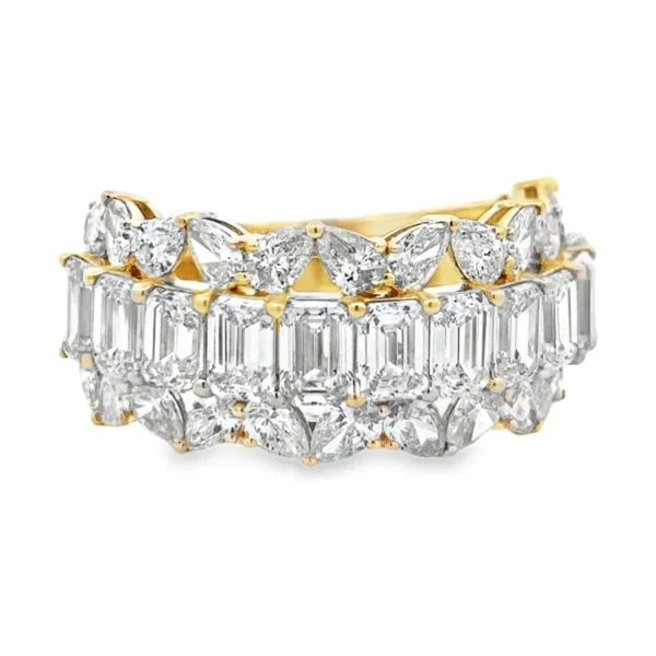 Multi Shape Diamond Ring