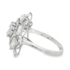 Snowflake Cluster Diamond Ring