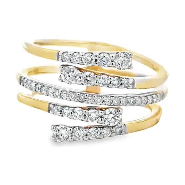 Bypassing Diamond Wrap Ring