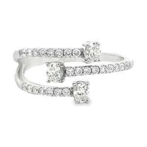 Bypass Diamond Cluster Ring