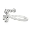 Bypass Diamond Band Ring