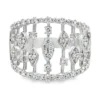 Diamond Openwork Band Ring