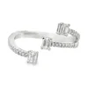 Baguette Open Cluster Ring
