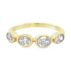 Bezel Set Diamond Ring