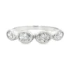 Bezel Set Diamond Ring