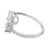 Oval Bypass Diamond Ring