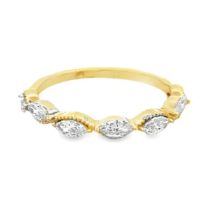 Marquise Lab Diamond Ring