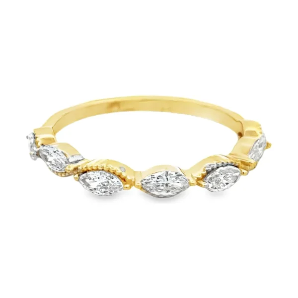 Marquise Lab Diamond Ring
