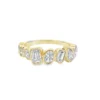 Bezel Multi Shape Ring