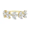 Marquise Leaf Diamond Ring