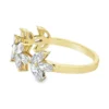 Marquise Leaf Diamond Ring
