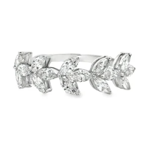 Marquise Vine Diamond Ring