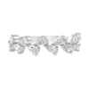 Pear Diamond Cluster Ring