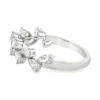 Pear Diamond Cluster Ring