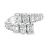 Bypass Diamond Band Ring