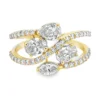Multi Shape Diamond Ring