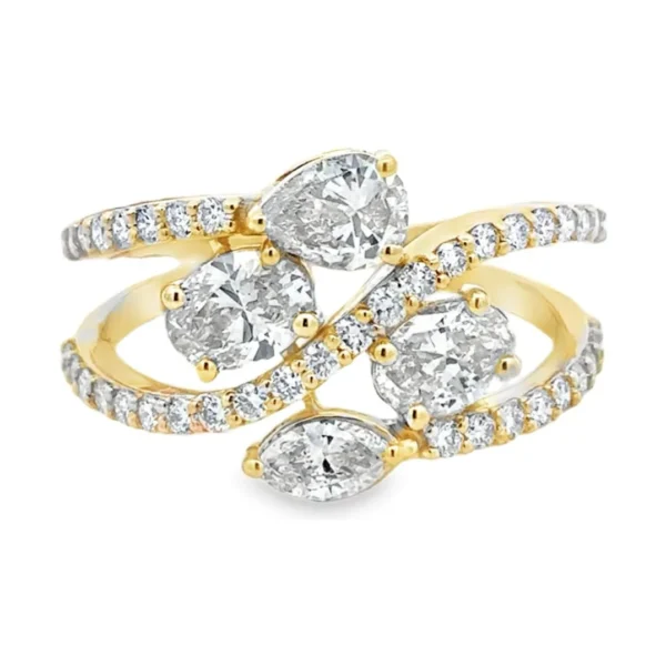 Multi Shape Diamond Ring