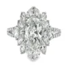 Marquise Cluster Diamond Ring