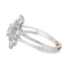 Pear Diamond Halo Ring