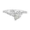 Pear Diamond Bypass Ring