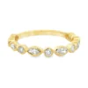 Marquise Round Diamond Ring
