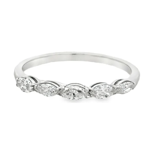 Marquise Lab Diamond Ring