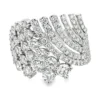 Cluster Diamond Band Ring