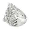 Cluster Diamond Band Ring