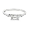 Emerald Cut Diamond Ring