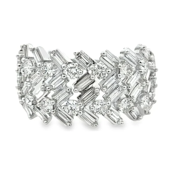 Baguette Diamond Band Ring