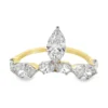 Marquise Diamond Crown Ring