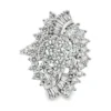Cluster Diamond Cocktail Ring