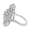 Cluster Diamond Cocktail Ring
