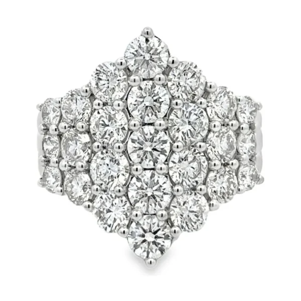 Diamond Cluster Cluster Ring