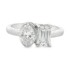 Two Stone Diamond Ring
