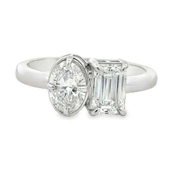 Two Stone Diamond Ring