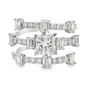 Multi Band Diamond Ring
