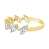 Marquise Diamond Band Ring