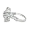 Cluster Diamond Cocktail Ring