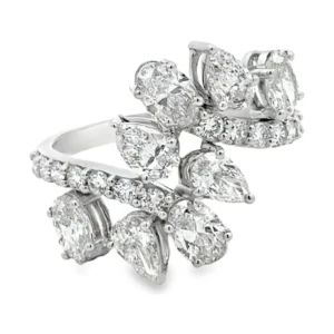 Bypass Diamond Cluster Ring