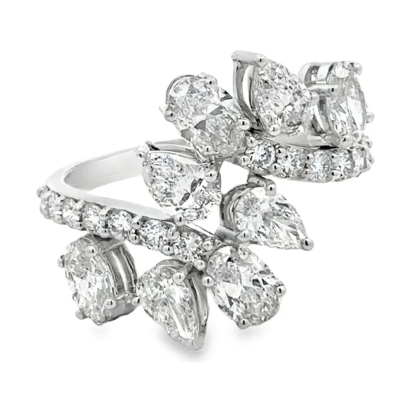 Bypass Diamond Cluster Ring