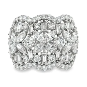 Multi Shape Diamond Ring