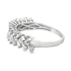 Baguette Diamond Chevron Ring