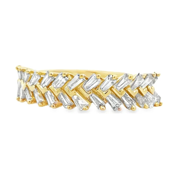 Baguette Diamond Band Ring